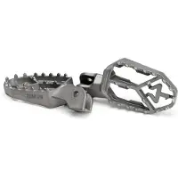 Akrapovic Adventure fodstøttesæt Titan m. ABE R1250/1300GS/ADVENTURE 19-, 12 G/S 26-