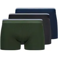 Skiny Boksershorts mørkeblå / grøn / sort