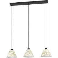 Eglo OXPARK LANGBORD L920 3XE27 BAMBUS BLAD LYS