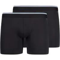 Skiny Boksershorts lysegrå / sort