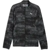 Puma Run Velocity Printed Track Jacket Men, Clothing, Black, L