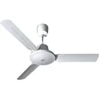 Vortice Loftventilator Nordik E120, ø120 cm, hvid. Luftmængde max. 13.810 m³/h. Leveres uden regulering, Tilslutning 230V, 70 W.
