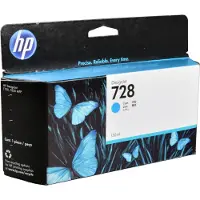 HP 728 Blækpatron Cyan F9J67A Modsvarer: N/A