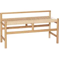 Hubsch Heritage bænk 100x41 cm Natur