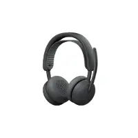 Logitech Zone Wireless 2 ES - Headset - på øret - Bluetooth - trådløs, kablet - aktiv støjfjerning - USB-C - grafit