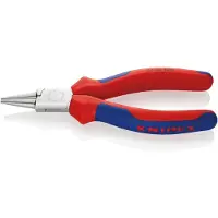 Knipex 22 05 140, Nåletang, Krom-vanadium-stål, Plast, Blå, Rød, 14 cm, 127 g