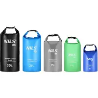 NILS Extreme NC1703 vandtæt taske/etui lys blå 20L CAMP