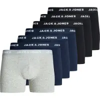 Jack & Jones Herre Anthony 7-pak Truser Sort/Sort/Sort/Blå/Blå/Blå/Lysegrå Melange