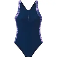 LASCANA Sportsbadedragt marin / lyseblå / lavendel