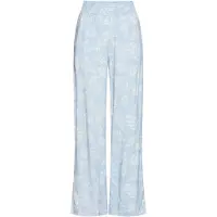 LASCANA Pyjamasbukser lyseblå / hvid