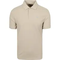 Barbour Piqué Polo Beige måle