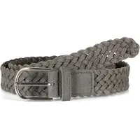 Howard London Bælte 'Leather Belt Suede Ashley' grå