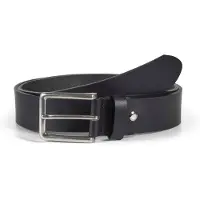 Howard London Bælte 'Leather Belt Roger Black' sort