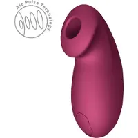 Fun Factory - Desire Air Pulse Vibrator - Wine Red