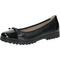 Caprice Ballerina, black, made of Leather, Size 37