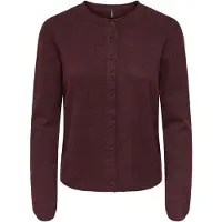 ONLY Cardigan 'ONLLOYAL' aubergine