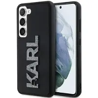 Karl Lagerfeld Samsung Galaxy S24 cover 3D Glitter Sort