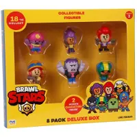 Pmi Kids World BRAWL STARS S2 FIGURER - 8 PAKKE DELUXE BOX VER.A