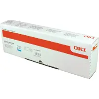 OKI Tonerkassette cyan 10.000 sider