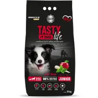 Biofeed Tørfoder til hvalpe TASTY DOGS LIFE JUNIOR OKSEKØD 12 KG