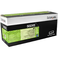 Lexmark 502X Tonerkassette sort