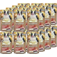 Stuzzy Vådfoder til hunde G-F Monoprotein Oksekød med Blåbær 24x150g