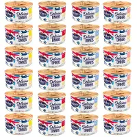 Butcher's Delicious Dinners Cat MIX OF FLAVORS - vådfoder til katte i mousseform - dåse 24x85g