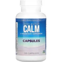Natural Vitality , CALM, Magnesium, 120 Capsules