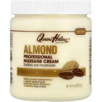 Queen helene , Professionel Massage Creme, Mandler, 15 oz (425 g)