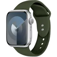 Crong Liquid - Apple Watch-rem 38/40/41/42 mm (grøn)