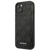 Karl Lagerfeld KLHCP13SMNMP1K iPhone 13 mini 5,4" hardcase sort/sort Monogram Plaque
