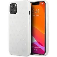 Mercedes Etui med sølvstjernemønster til iPhone 13 - Hvid