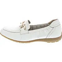 Caprice Slipper, white, made of Leather, Size 41