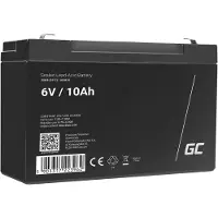 Green Cell AGM Batteri 6V 10Ah