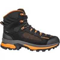 Lowa - Vandresko herre - Corvara GTX Mid Black/Orange til Unisex - Størrelse 42 - Sort