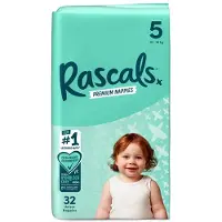 RASCAL AND FRIENDS RASCAL sauskelnės 5 dydis, 13-18 kg, 32 vnt., 93225