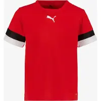 Puma Funktionsskjorte 'TeamRise' rød / sort / hvid