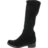 Caprice Boots, black, made of Textiles with Block heel, Size 37.5