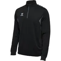 Hummel Træningstrøje Authentic 1/2 Zip - Sort, størrelse Medium