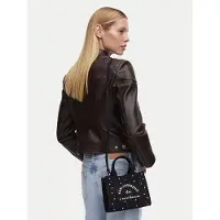 Karl Lagerfeld Håndtaske 'Rue St-Guillaume' creme / sort