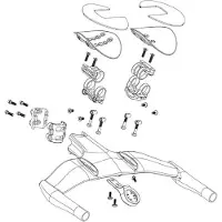 Sram Vuka Clip B1 Top Mount Left Boltsæt