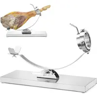Hendi Stovo laikiklis jamon serrano kumpio nokinimui, plieno, 595 x 215 x 300 mm