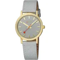 Mondaine Dameur A660.30314.80SBU Classic Grå/Læder Ø36 mm