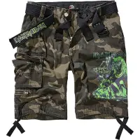 Brandit Iron Maiden Savage Number Of The Beast Shorts