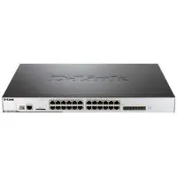 D-Link DWS 3160 - Switch - Administreret - 20 x 10/100/1000 (PoE) + 4 x combo Gigabit SFP - monterbar på stativ - PoE