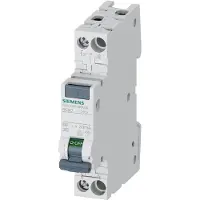 Siemens RCBO kompakt 1P+N 6 kA type A 30 mA B6