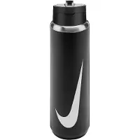 Nike Running - Drikkedunke - SS Recharge Straw Bottle 24 Oz Rfsh Black/White til UnisexSilikone - Sort