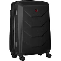 Wenger Prymo - Spinner M-størrelse - hardside - 30 % polykarbonat, 70 % ABS - sort