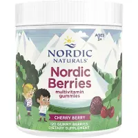 Nordic Naturals , Nordic Berries Multivitamin Gummies, Ager 3+, Cherry Berry, 120 Gummy Berries