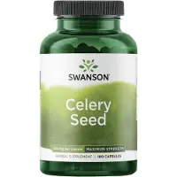 Swanson Health , Selleriefrø, Maksimal Styrke, 500 mg, 180 Kapsler
